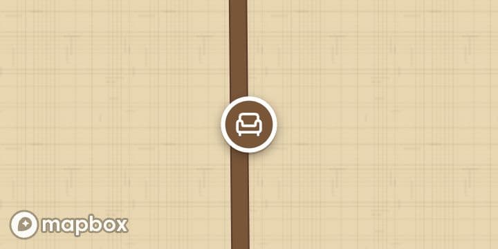A map of the streets around Classic Woods LLC, with its pin.